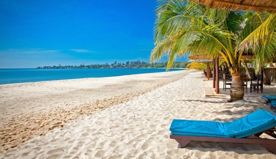 La bellezza della Spiaggia di Sihanouk Ville 