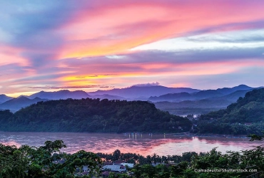 Luang Prabang - Cascata di Kuang Si - Allevamento dei bufali