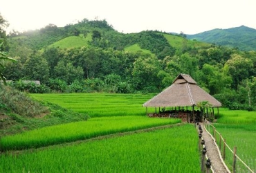 Barca sul fiume Mekong - Kamu Lodge