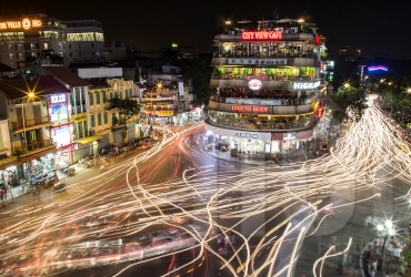 Arrivo ad Hanoi