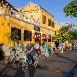 Viaggio in bicicletta attraverso il paesaggio rurale che circonda Hoi An