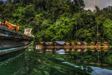 Lago Cheow Lan - Parco Nazionale di Khao Sok (B, L)