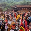 Festival della Huong pagoda in Vietnam