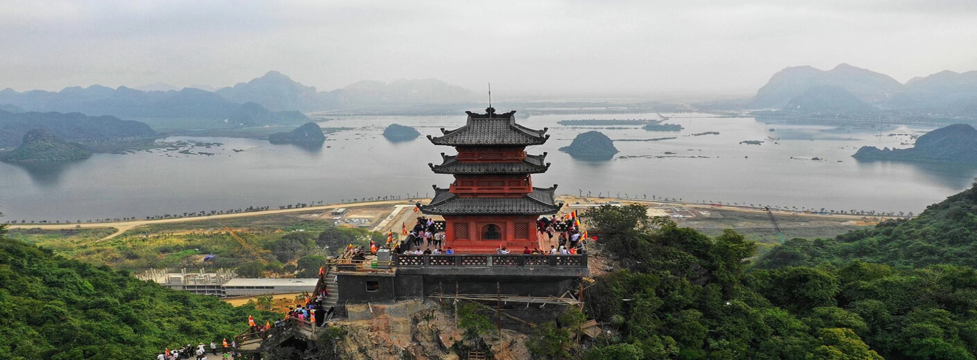 Festival della Huong pagoda in Vietnam