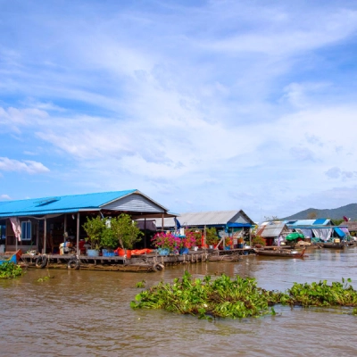 Villaggio galleggiante di Kampong Chhnang