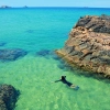 Bellissima spiaggia nel sud, Vietnam