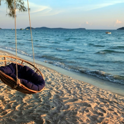 La spiaggia di Otres