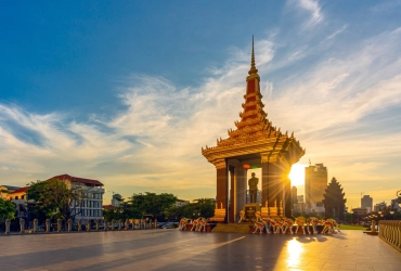 Da Siem Reap a Phnom Penh, tour della città di mezza giornata