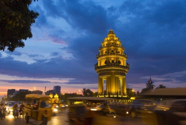 Visita della città di Phnom Penh