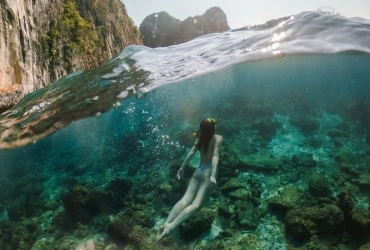 Immersioni per vedere i coralli di spiaggia Koh Phi Phi