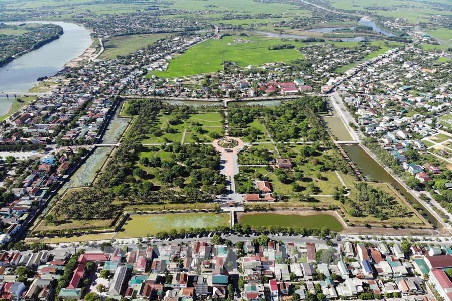 Panoramica della Cittadella di Quang Tri