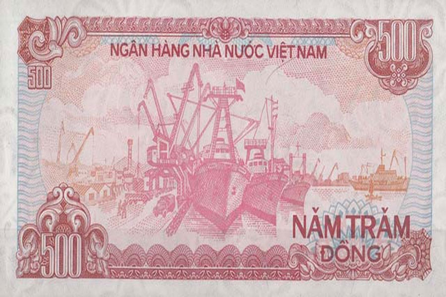 500 Dong - Porto di Hai Phong