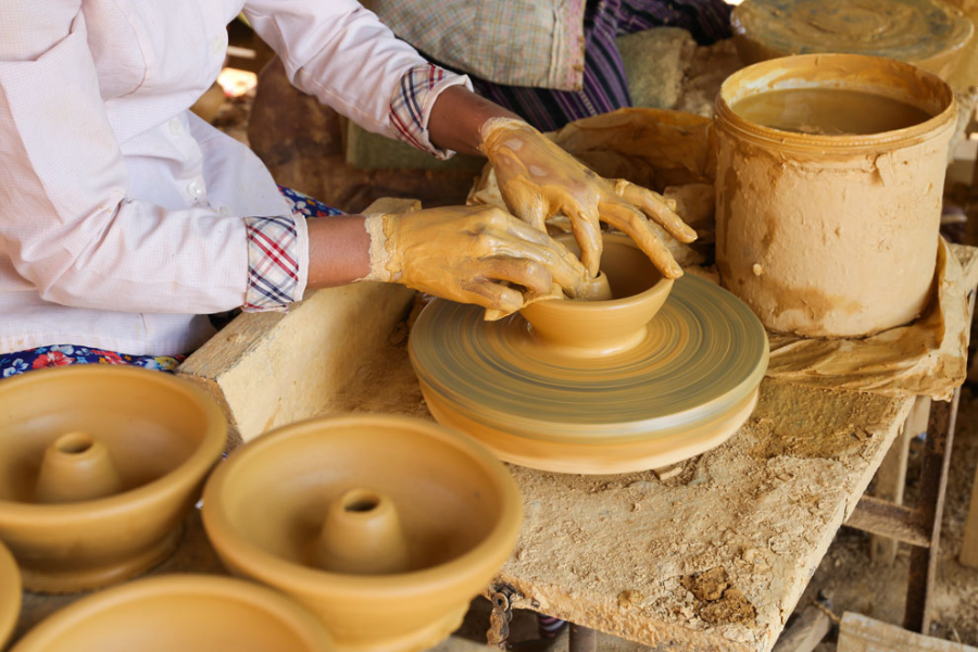 Villaggio delle ceramiche di Andong Russey - Attrazione in Cambogia 