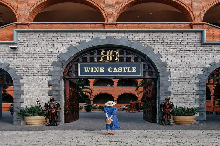 Castello del vino a Phan Thiet