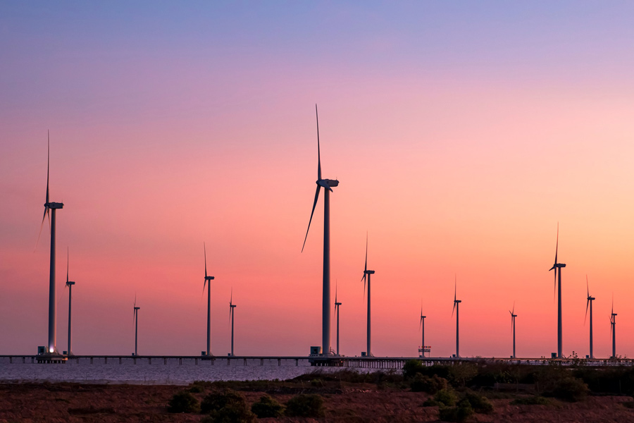 Energia eolica di Bac Lieu