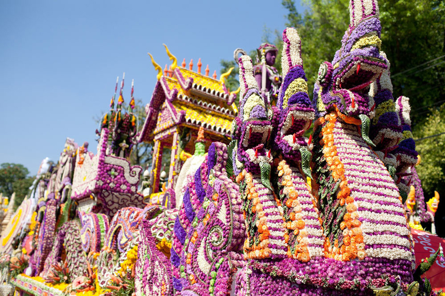 Benvenuti al Festival dei Fiori di Chiang Mai