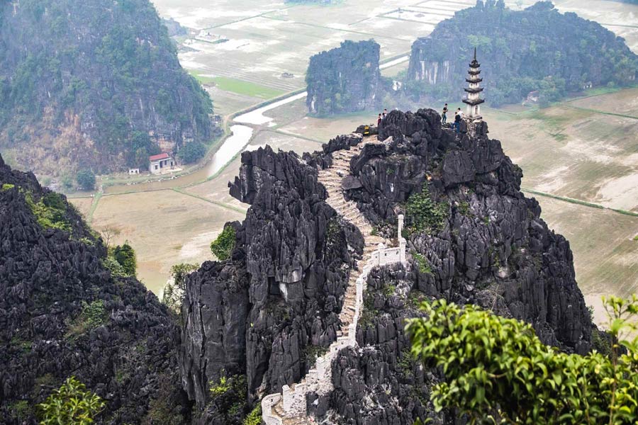 Grotta di Mua a Ninh Binh, Itinerario di viaggio Ninh Binh 3 giorni 2 notti