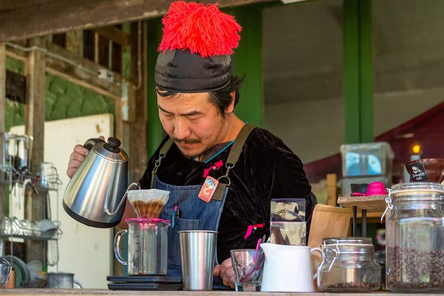 Assaporando alcuni dei migliori caffè della Thailandia