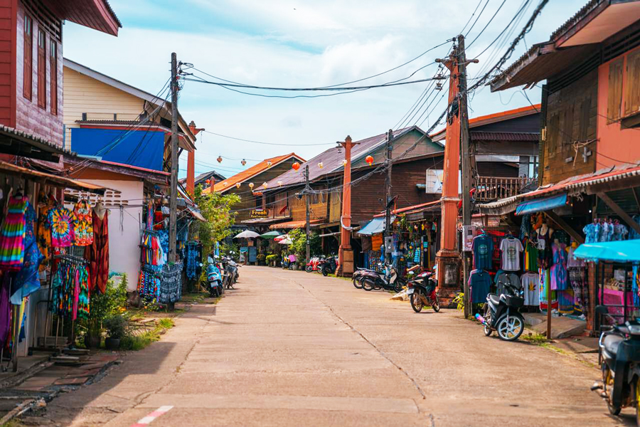 La città di Koh Lanta