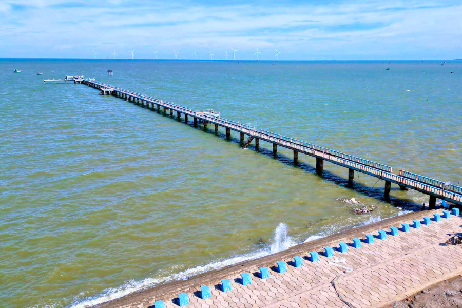 La spiaggia di Tan Thanh - Attrazione in Tien Giang