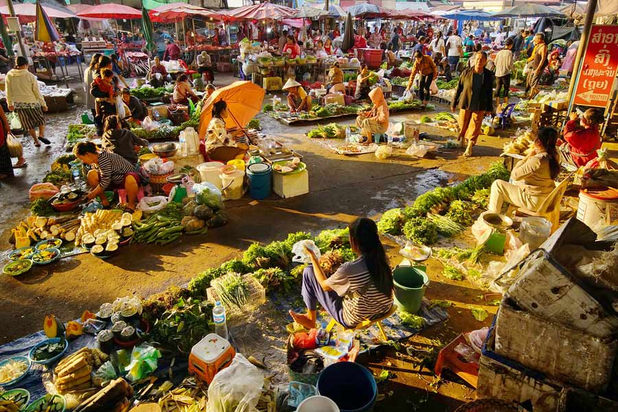 Mercato di Dao Heuang