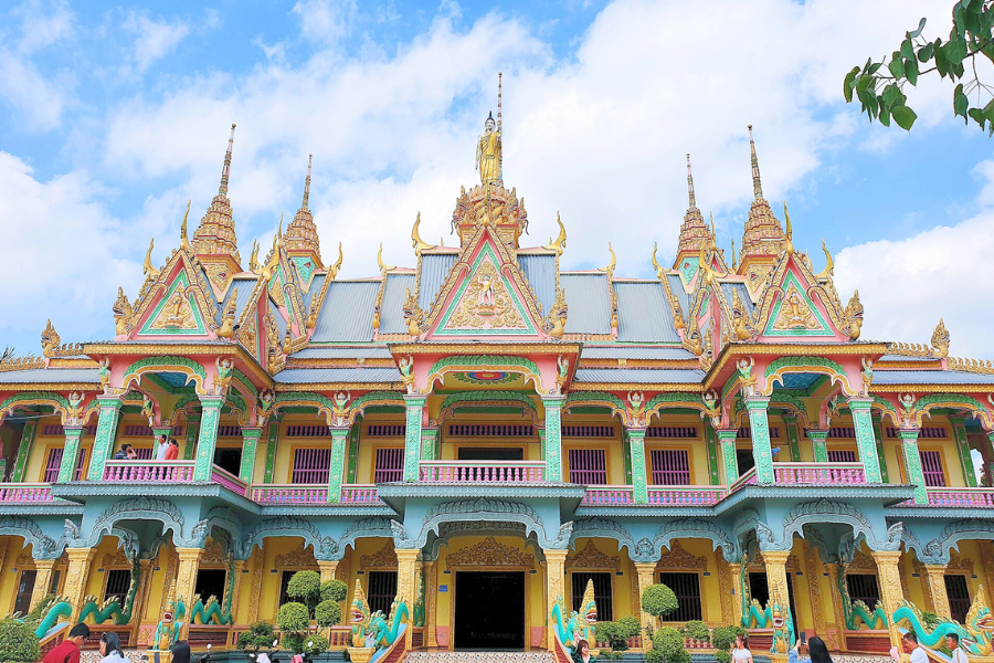 Pagoda di Som Rong - Attrazione in Soc Trang