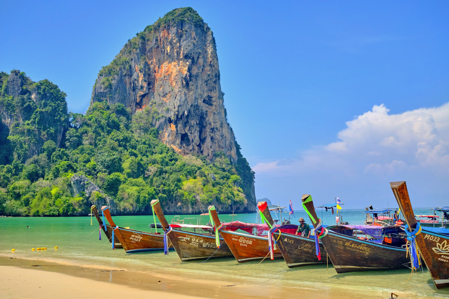 Famosissima spiaggia di Railay