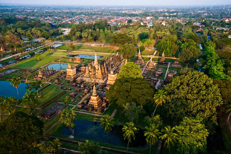 Sukhothai bellissimo in Thailandia