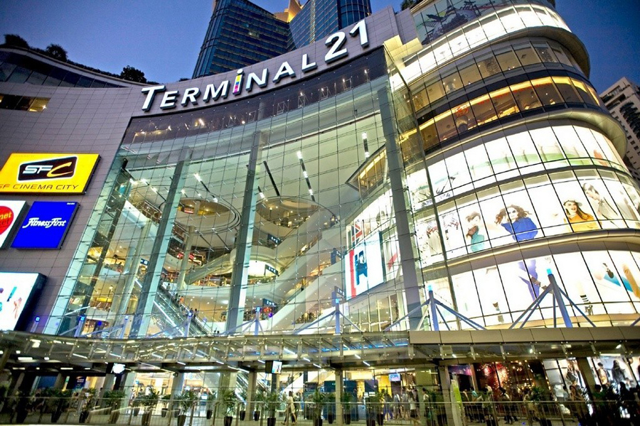 Terminal 21: un'avventura di shopping globale