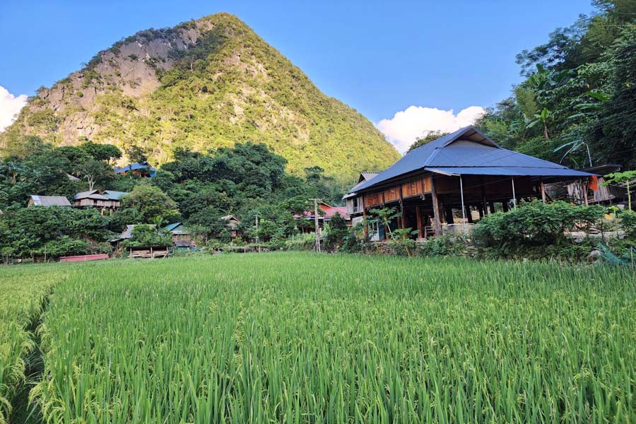 Villaggio Kho Muong di Pu Luong, Thanh Hoa