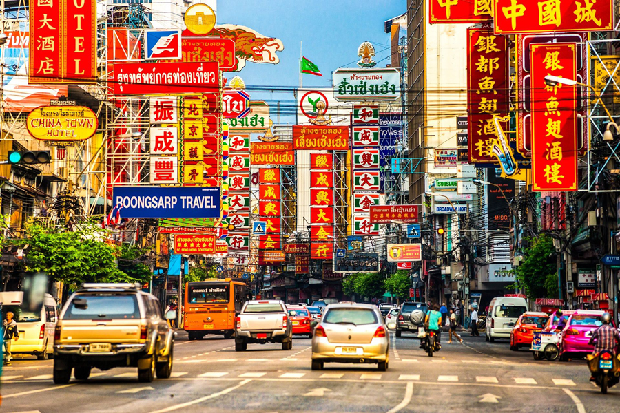 La Chinatown di Bangkok