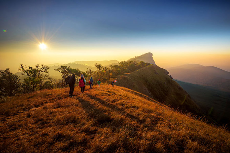 una montagna di Chiang Mai