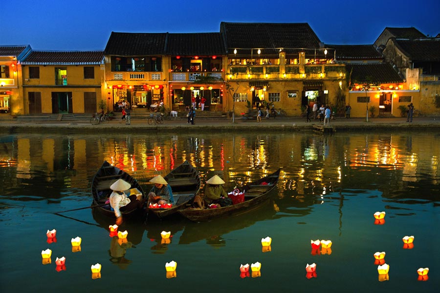 L'antica citta di Hoi An a Quang Nam 