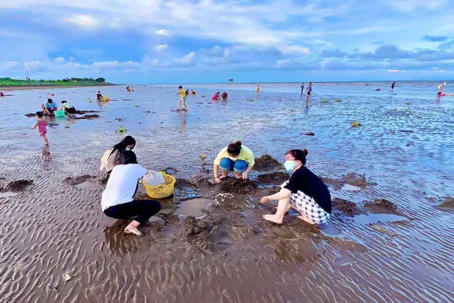 Il mare Tan Thuan di Tien Giang