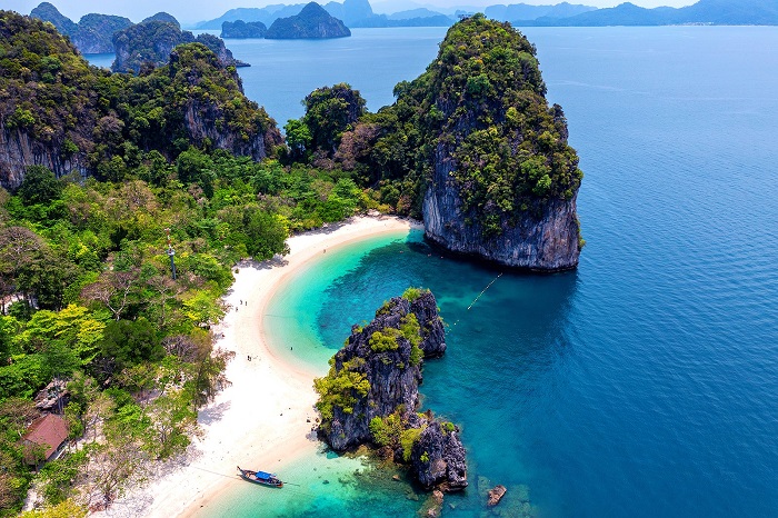 La provincia di Krabi ha una posizione perfetta