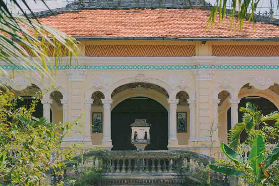 La casa antica Cai Cuong di Vinh Long.