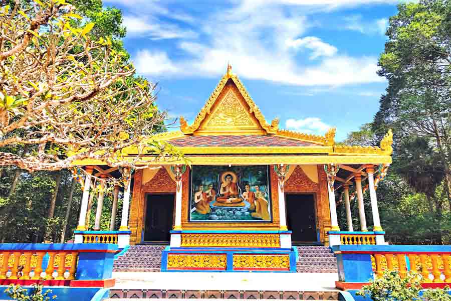 La pagoda Doi di Soc Trang