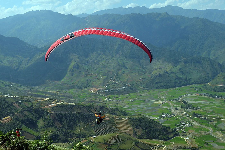 Passo di Khau Pha a Yen Bai