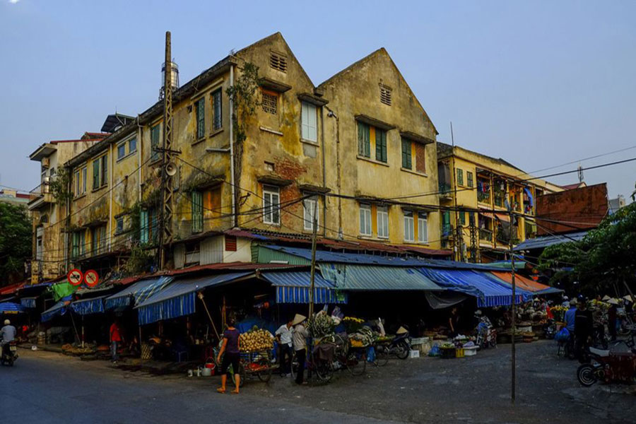 Ammirare il quartiere vecchio di Hai Phong