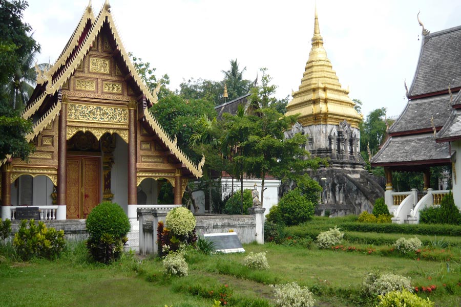 Chiang Mai in un giorno di pioggia 