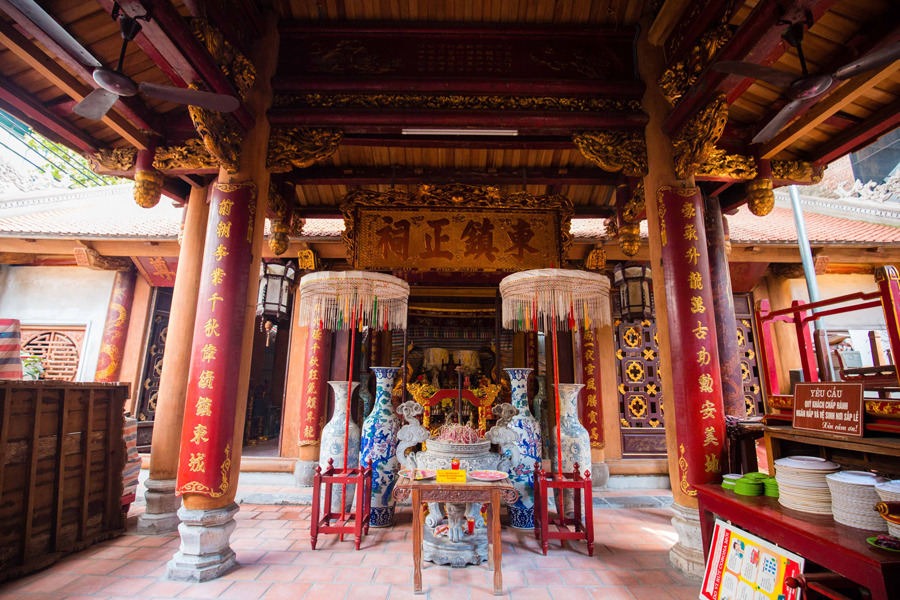 Il tempio di Bach Ma a Ha Noi