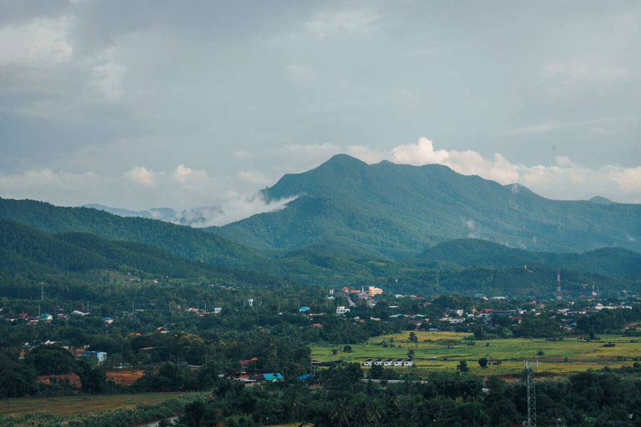 Panoramica di Mae Sariang