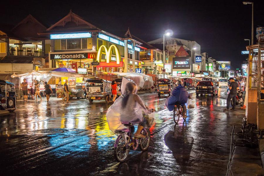 Panoramica del tempo in Thailandia in agosto