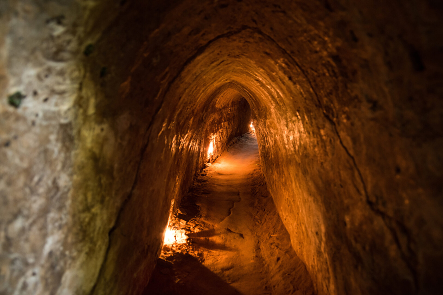 Tunnel di Cu Chi a Ho Chi Minh