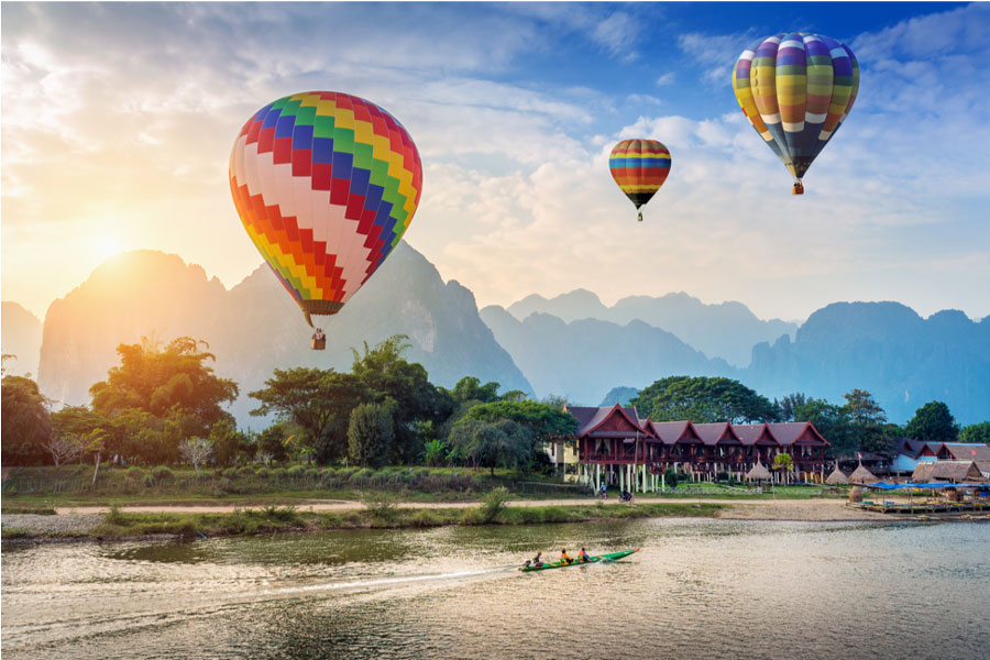 Godetevi il Natale a Vang Vieng