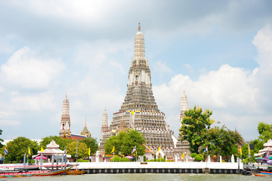 Panoramica sul clima di Wat Arun