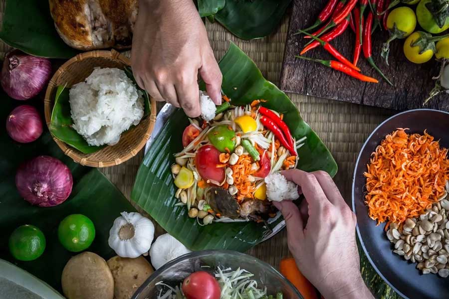 La gastronomia thailandese - un equilibrio armonioso