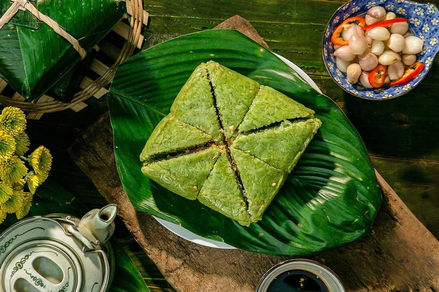 La torta Chung simboleggia la gratitudine per un buon raccolto