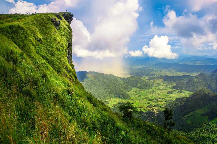 Panorama di Phu Chi Pha